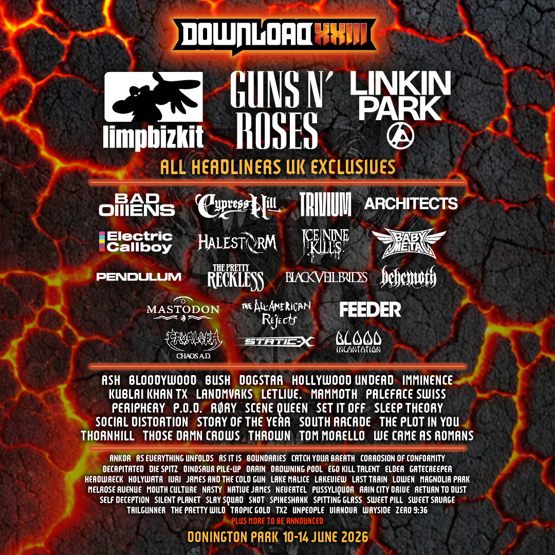 Download Festival 2026 line-up