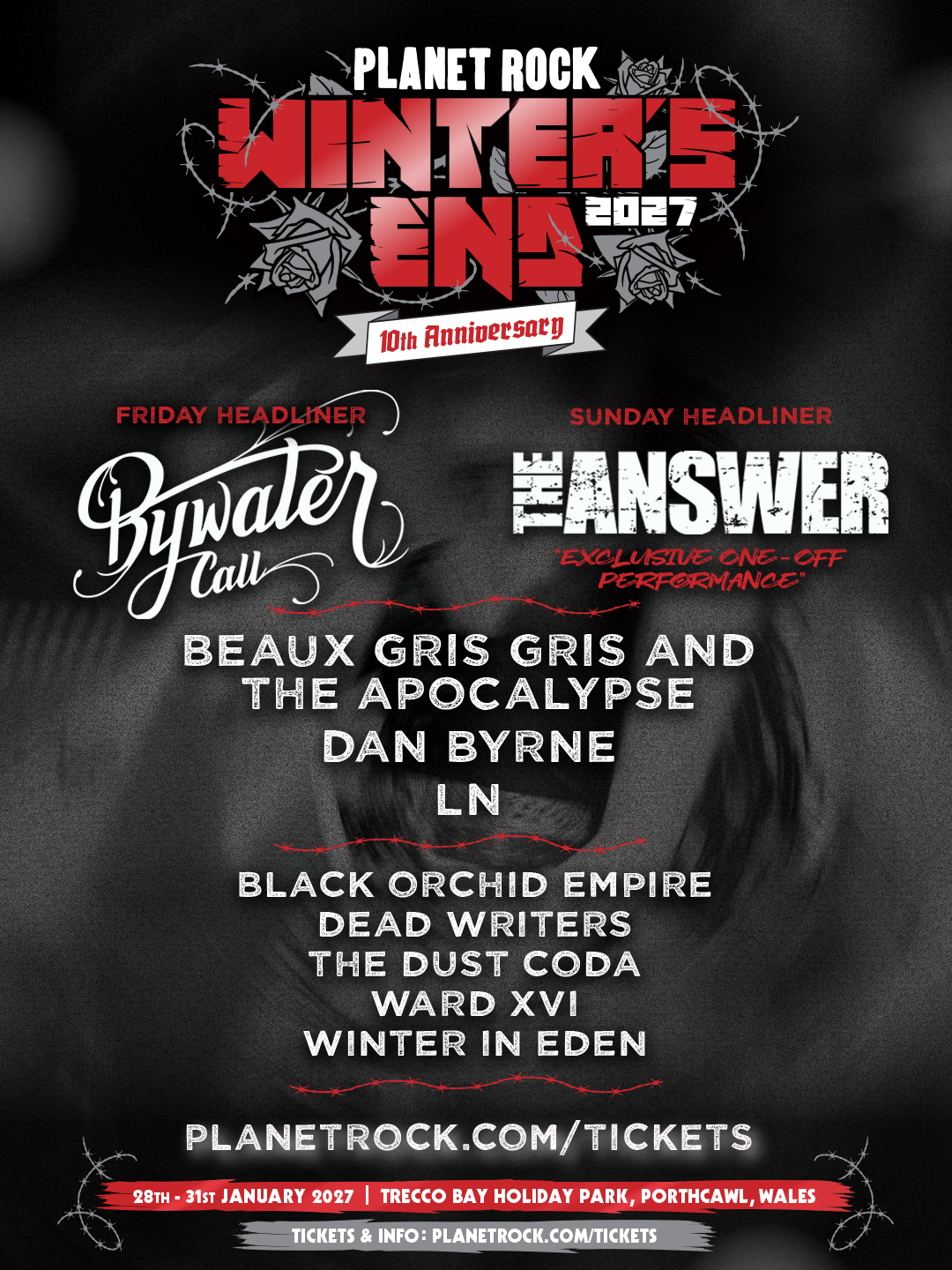 Winter's End 2027 line-up