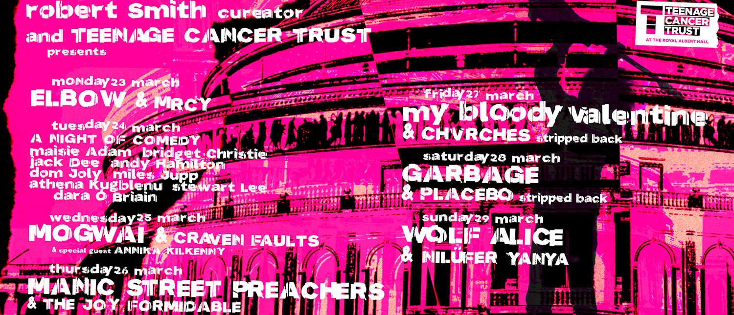 Teenage Cancer Trust at the Royal Albert Hall 2026 line-up