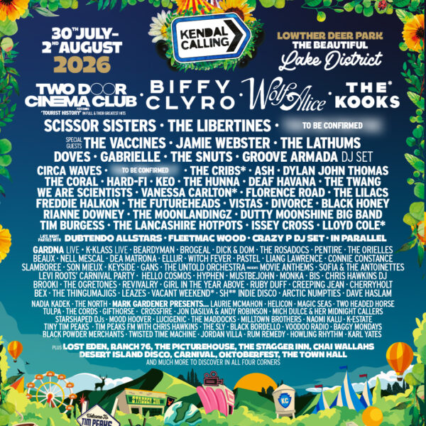 Kendal Calling 2026 line-up