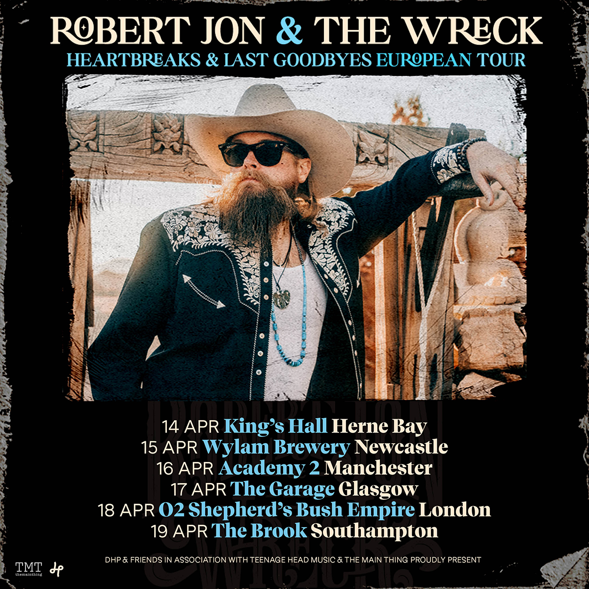 Robert Jon & The Wreck 2026 UK tour