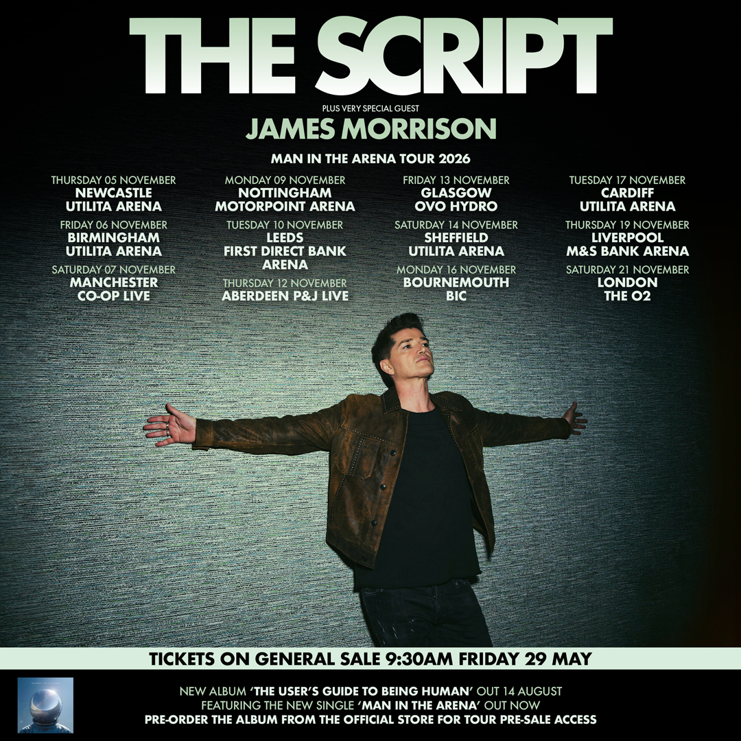 The Script - Absolute Radio Ticket Store