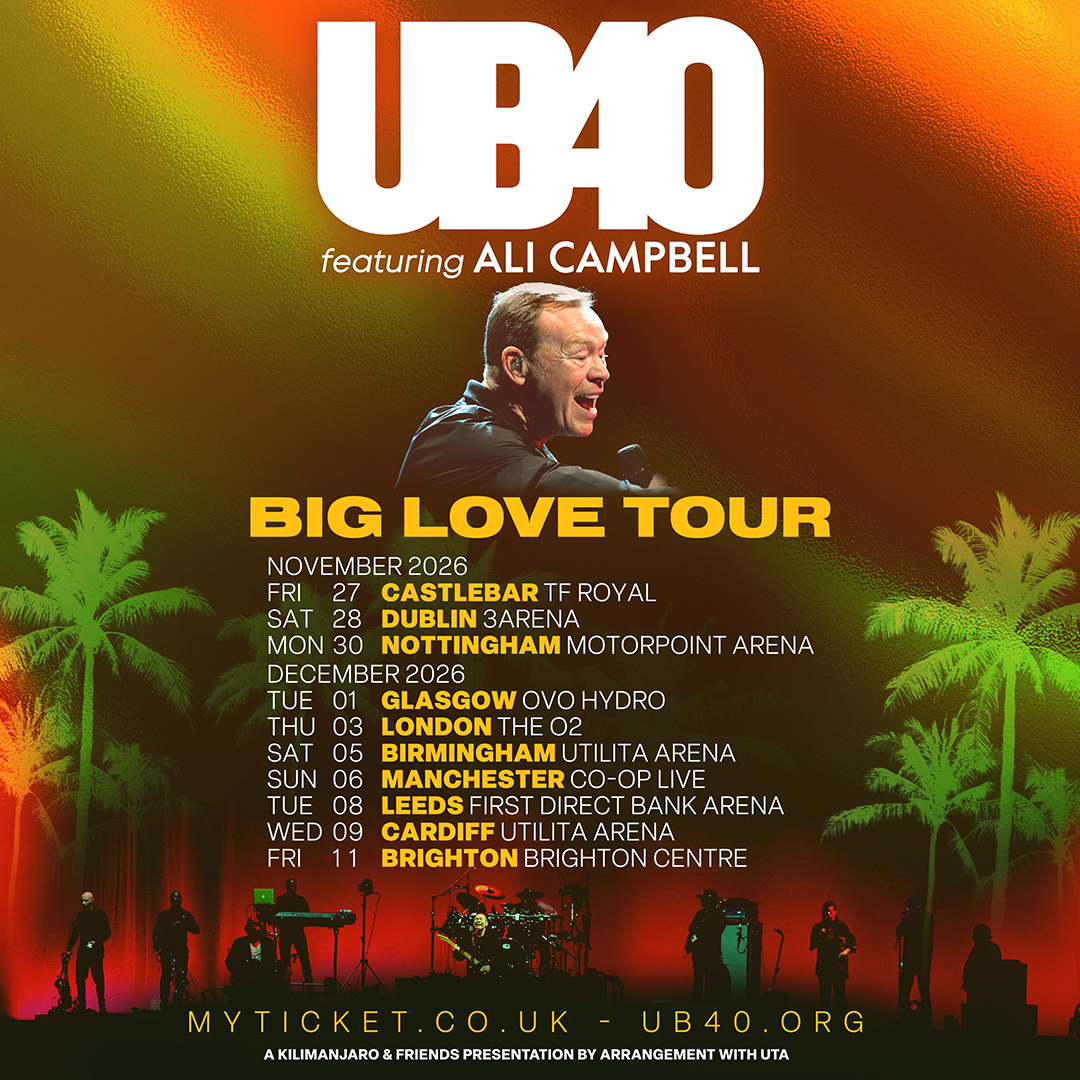 UB40 ft. Ali Campbell UK tour