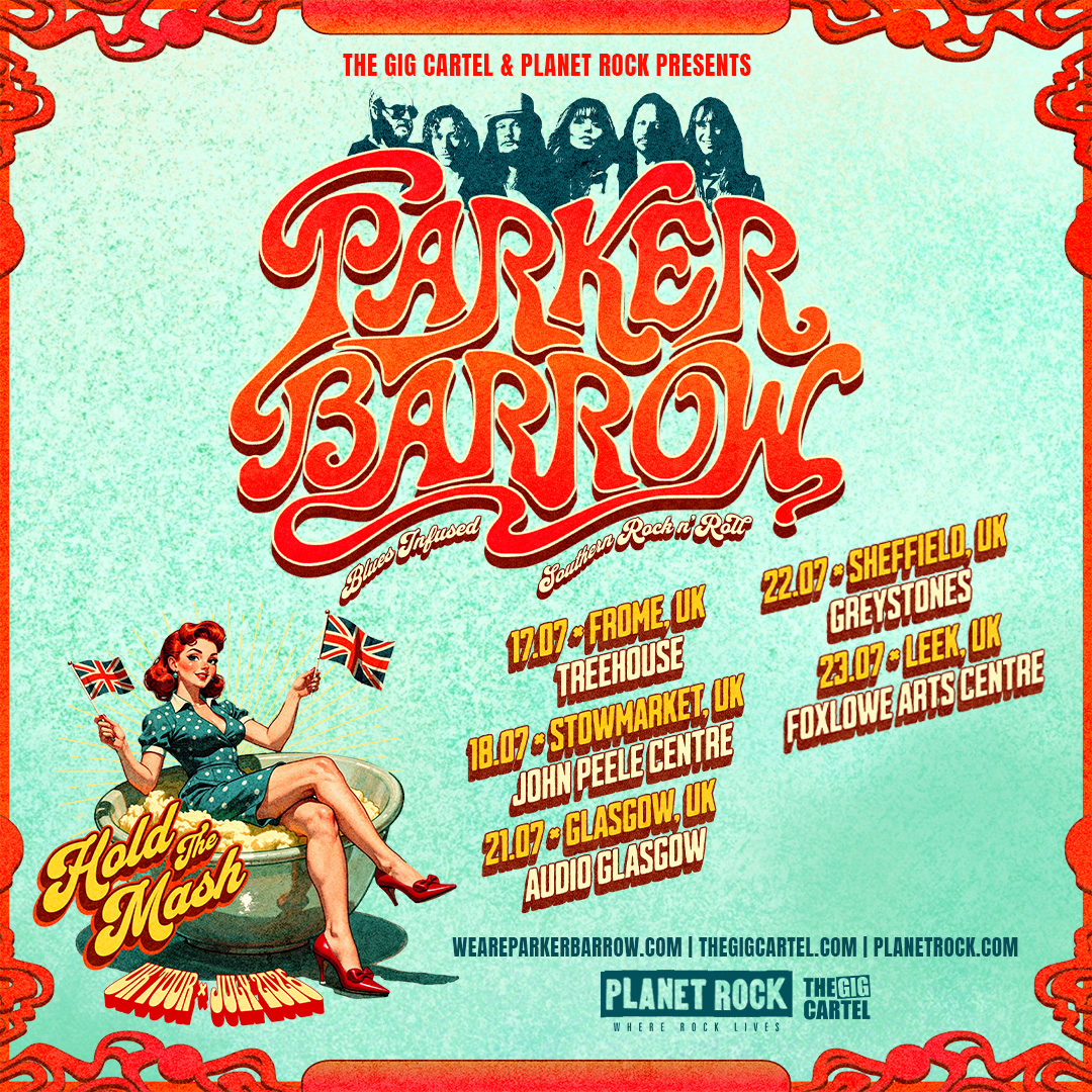 Parker Barrow UK tour poster